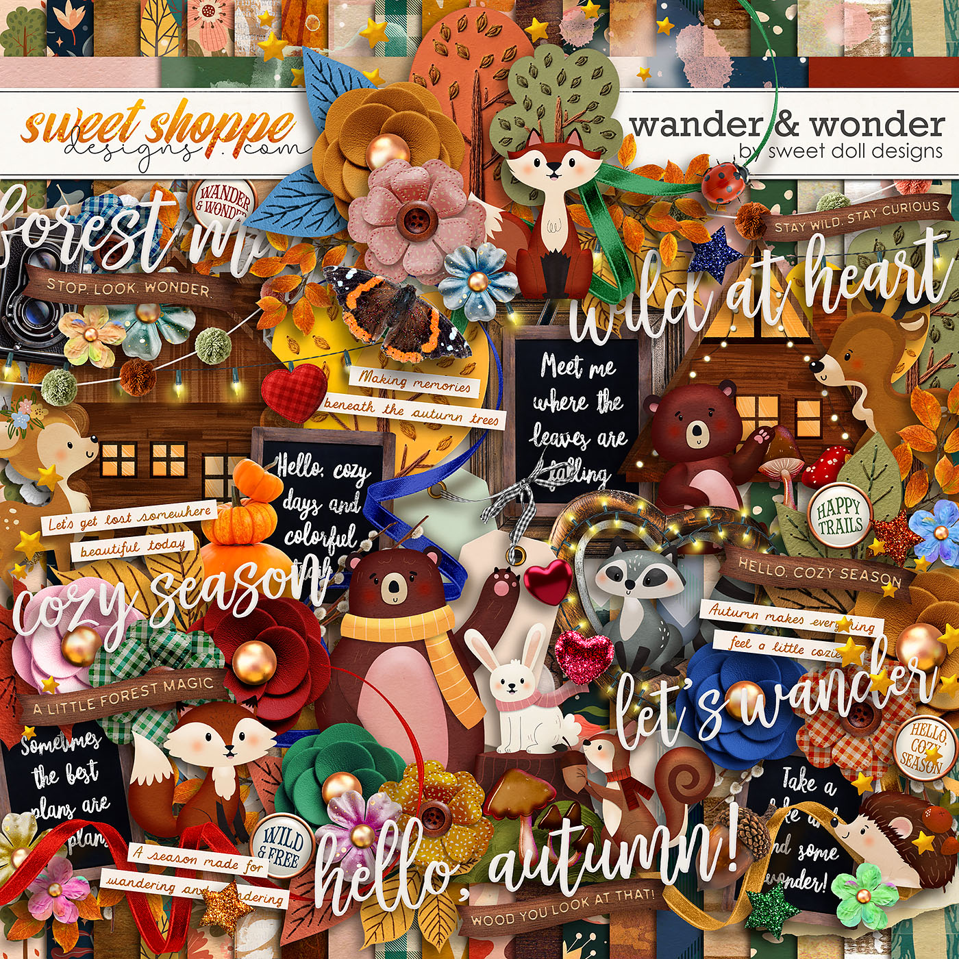 Wander & Wonder {full kit} by Sweet Doll designs