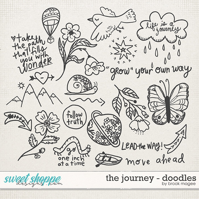 The Journey - Doodles by Brook Magee The Journey - Doodles by Brook Magee