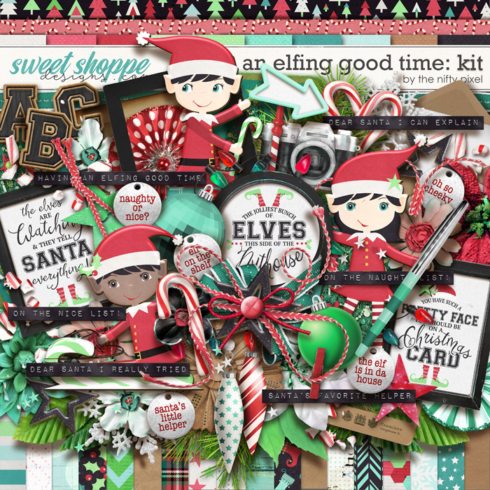 AN ELFING GOOD TIME | KIT by The Nifty Pixel