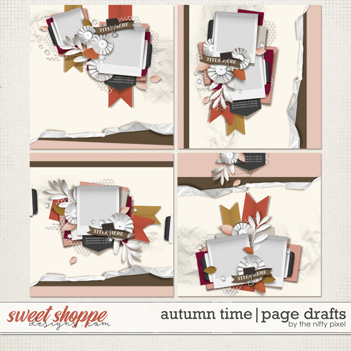 AUTUMN TIME | PAGE DRAFTS by The Nifty Pixel