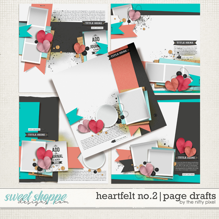 HEARTFELT No.2 | PAGE DRAFTS by The Nifty Pixel