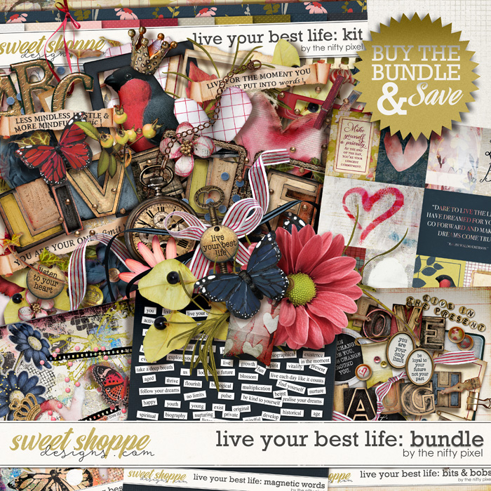 LIVE YOUR BEST LIFE | BUNDLE by The Nifty Pixel
