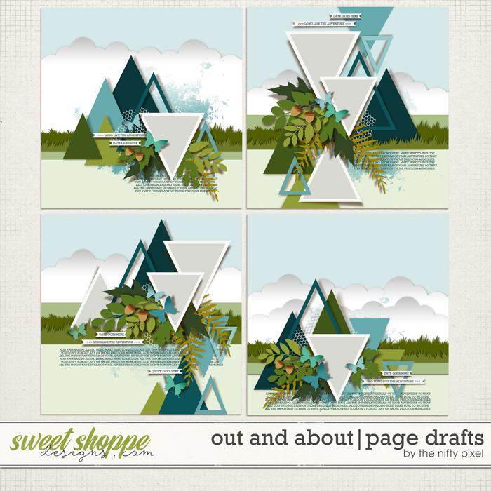 OUT AND ABOUT | PAGE DRAFTS by The Nifty Pixel