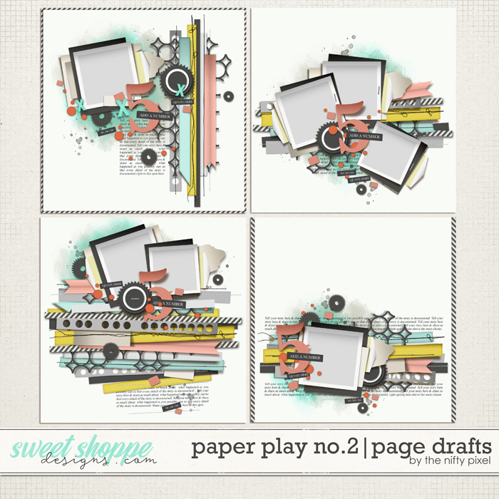 PAPER PLAY No.2 | PAGE DRAFTS by The Nifty Pixel