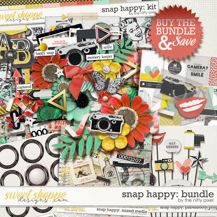 SNAP HAPPY BUNDLE | by The Nifty Pixel