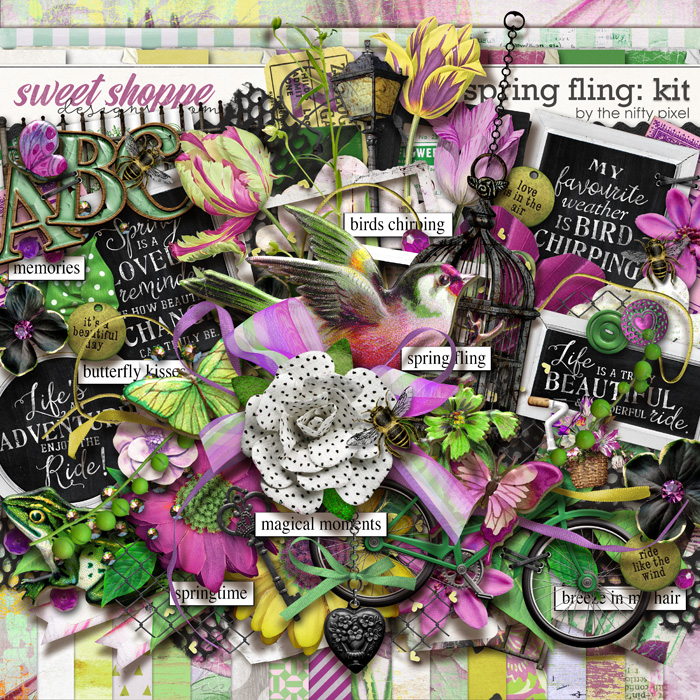 SPRING FLING | KIT by The Nifty Pixel