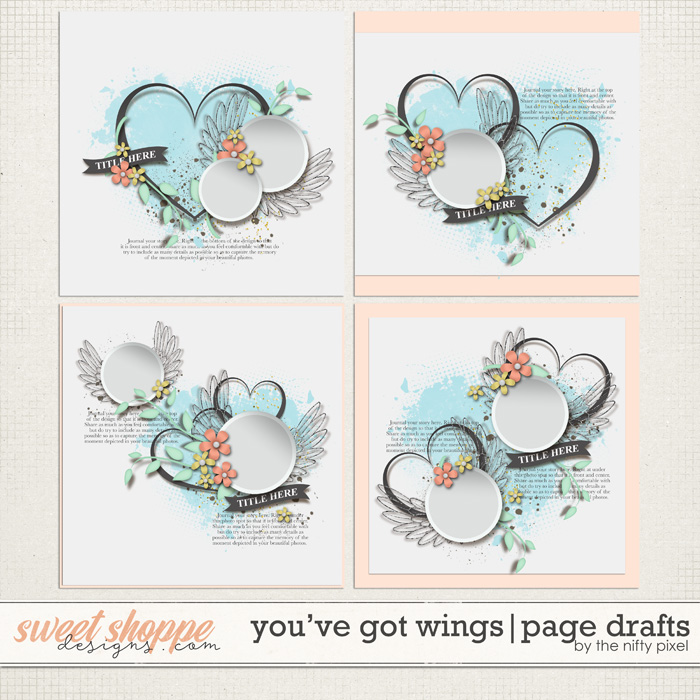 YOU’VE GOT WINGS | PAGE DRAFTS by The Nifty Pixel