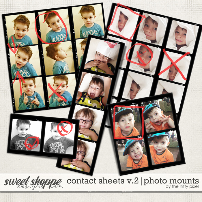 CONTACT SHEETS V.2 | PHOTO PROOFS by The Nifty Pixel