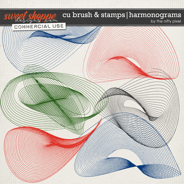 CU BRUSH & STAMPS | HARMONOGRAMS by The Nifty Pixel
