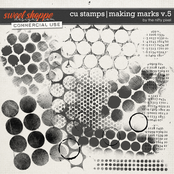 CU BRUSH & STAMPS | MAKING MARKS V.5 by The Nifty Pixel CU BRUSH & STAMPS | MAKING MARKS V.5 by The Nifty Pixel