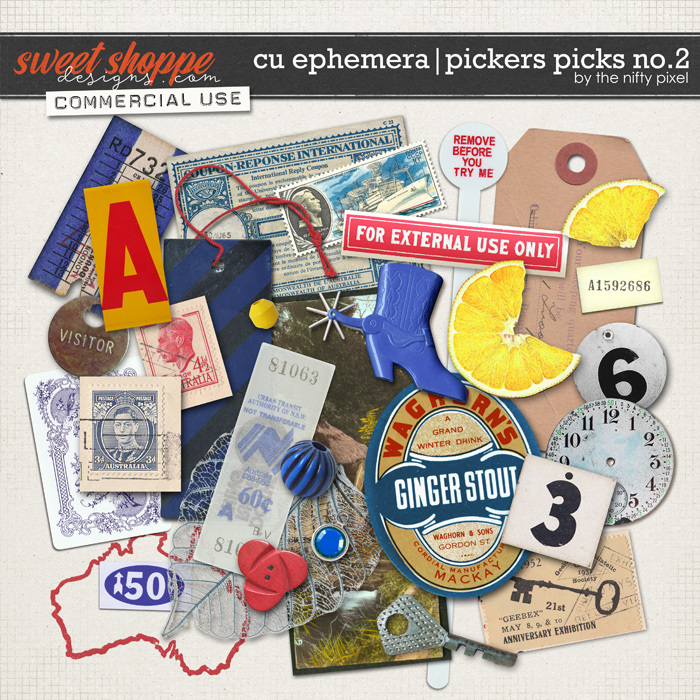 CU EPHEMERA | PICKERS PICKS No.2 by The Nifty Pixel