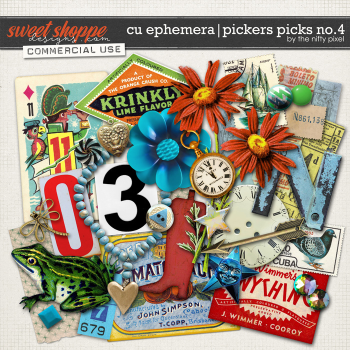 CU EPHEMERA | PICKERS PICKS No.4 by The Nifty Pixel