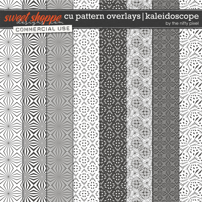 CU PATTERN OVERLAYS | KALEIDOSCOPE by The Nifty Pixel