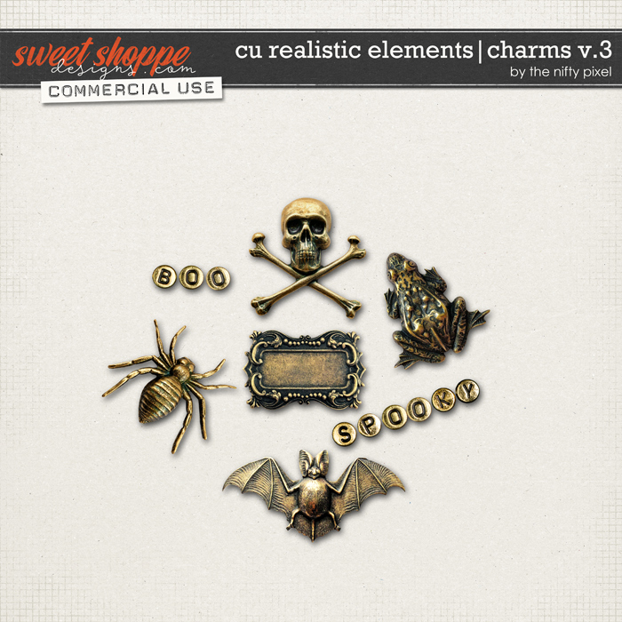 CU REALISTIC ELEMENTS | CHARMS V.3 by The Nifty Pixel