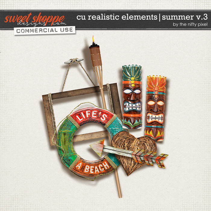 CU REALISTIC ELEMENTS | SUMMER V.3 by The Nifty Pixel