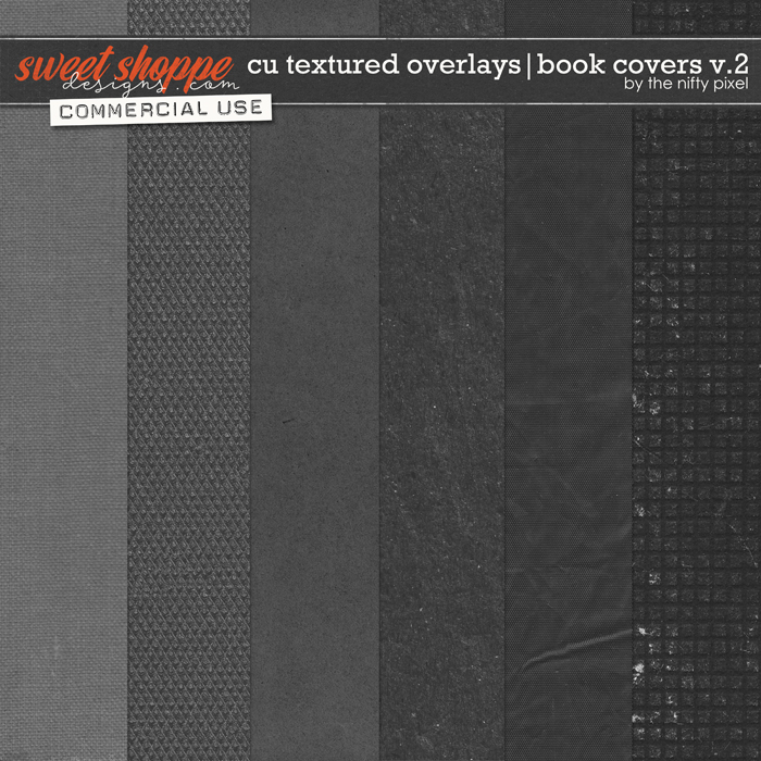 CU TEXTURED OVERLAYS | BOOK COVERS V.2 by The Nifty Pixel CU TEXTURED OVERLAYS | BOOK COVERS V.2 by The Nifty Pixel