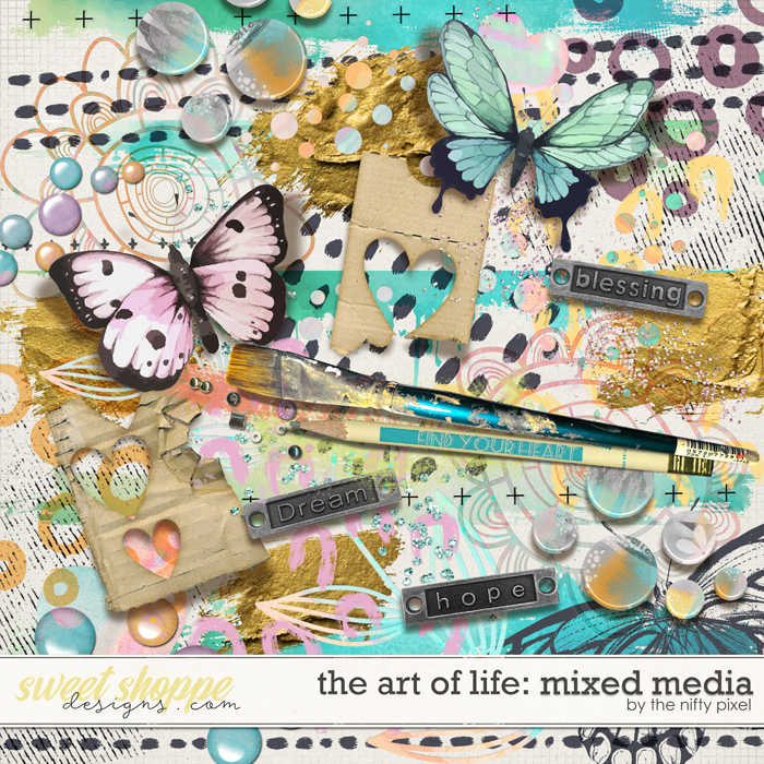 THE ART OF LIFE | MIXED MEDIA by The Nifty Pixel