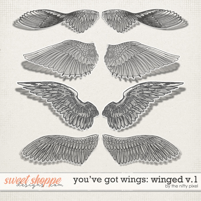 YOU’VE GOT WINGS | WINGED V.1 by The Nifty Pixel YOU’VE GOT WINGS | WINGED V.1 by The Nifty Pixel