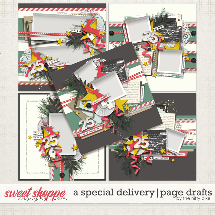 A SPECIAL DELIVERY | PAGE DRAFTS by The Nifty Pixel