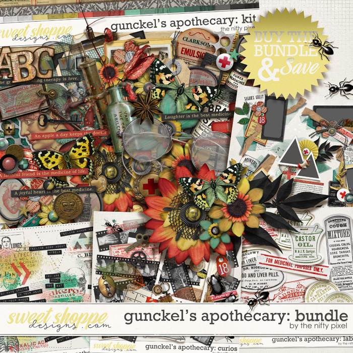 GUNCKEL’S APOTHECARY | BUNDLE by The Nifty Pixel