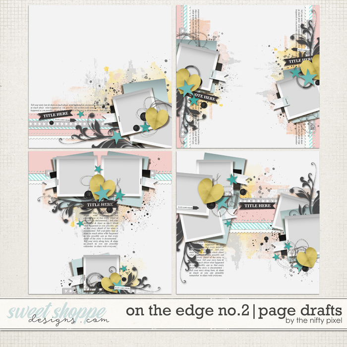ON THE EDGE No.2 | PAGE DRAFTS by The Nifty Pixel