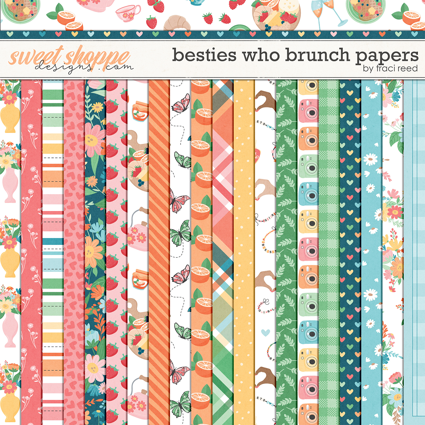 Besties Who Brunch Papers by Traci Reed