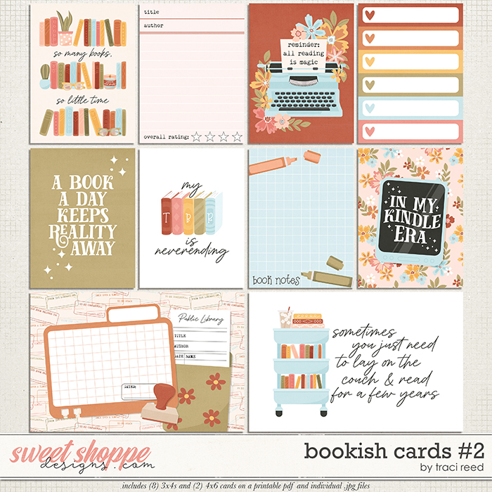 Bookish Cards #2 by Traci Reed Bookish Cards #2 by Traci Reed