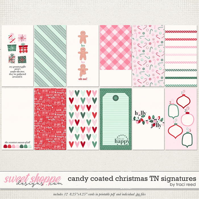 Candy Coated Christmas TN Signatures by Traci Reed Candy Coated Christmas TN Signatures by Traci Reed
