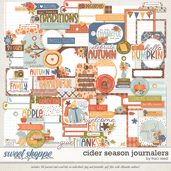 Cider Season Journalers by Traci Reed Cider Season Journalers by Traci Reed