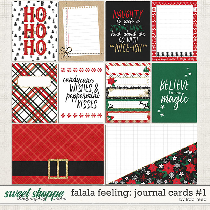 FaLaLa Feeling Journal Cards #1 by Traci Reed FaLaLa Feeling Journal Cards #1 by Traci Reed