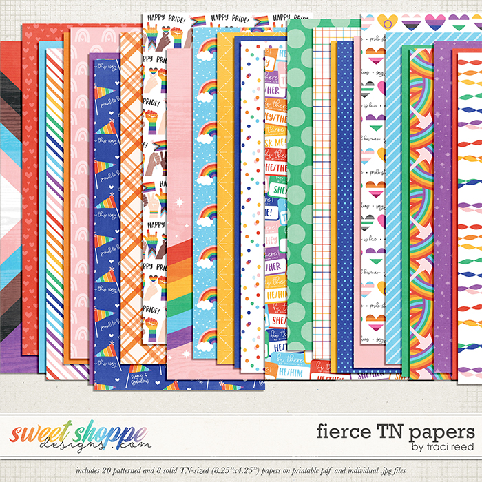 Fierce TN Papers by Traci Reed