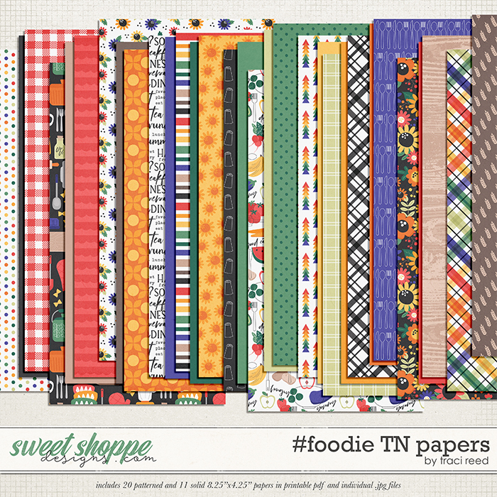 #foodie TN Papers by Traci Reed