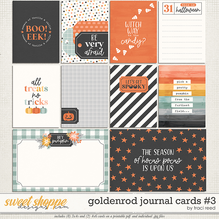 Goldenrod Cards #3 by Traci Reed