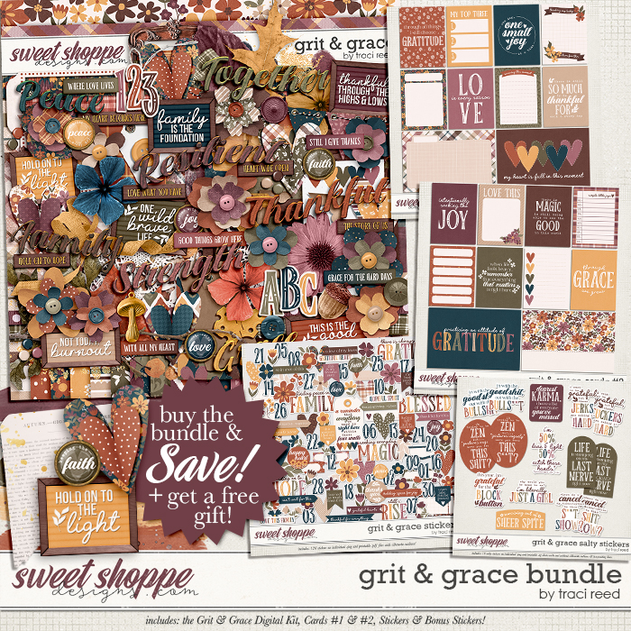 Grit & Grace Bundle with Free Gift by Traci Reed