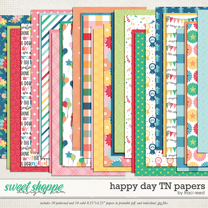 Happy Day TN Papers by Traci Reed