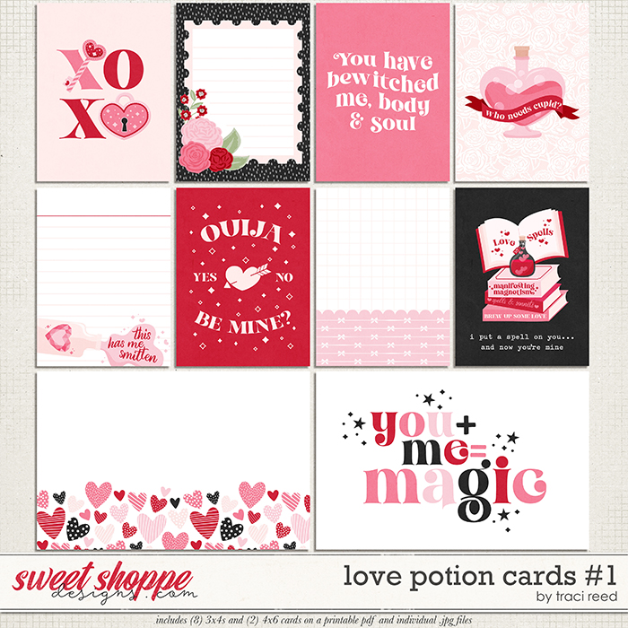 Love Potion Cards #1 by Traci Reed Love Potion Cards #1 by Traci Reed