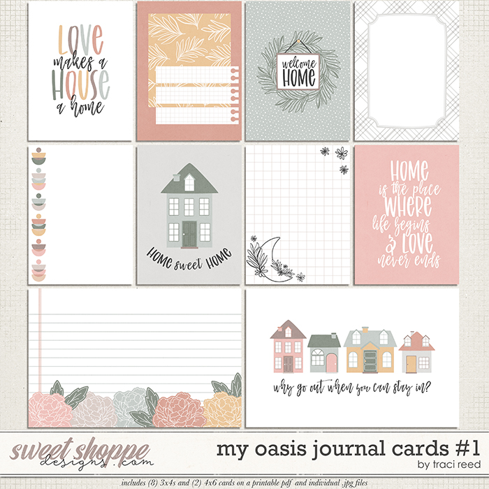 My Oasis Cards #1 by Traci Reed My Oasis Cards #1 by Traci Reed