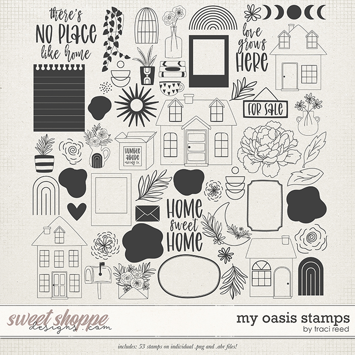 My Oasis Stamps by Traci Reed My Oasis Stamps by Traci Reed