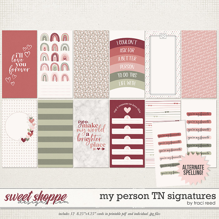 My Person TN Signatures by Traci Reed