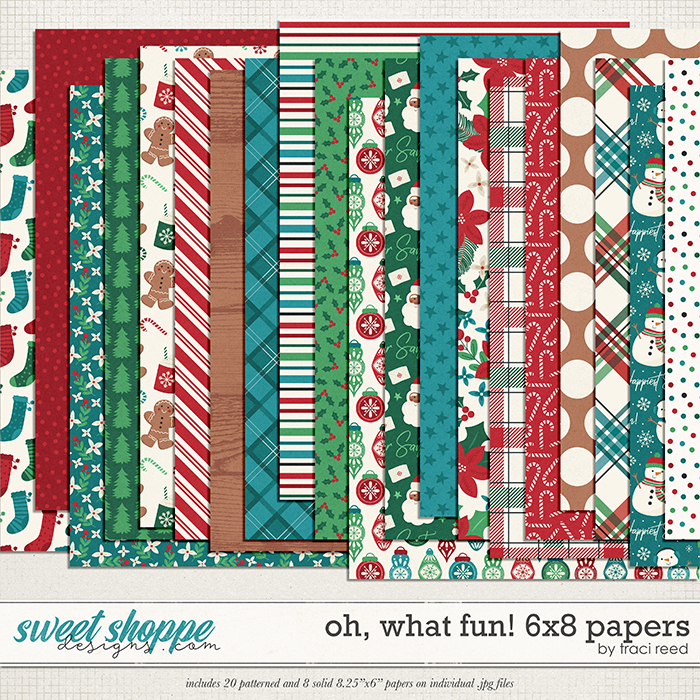 Oh, What Fun! 6x8 Papers by Traci Reed