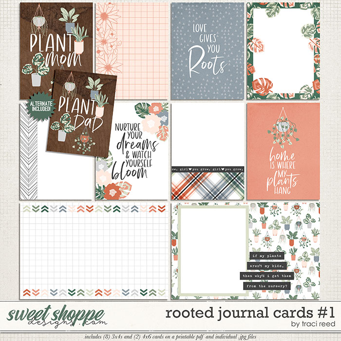 Rooted Cards #1 by Traci Reed Rooted Cards #1 by Traci Reed