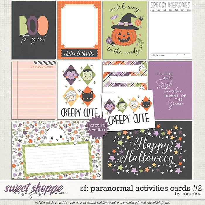 Story Foundations: Paranormal Activities Cards #2 by Traci Reed