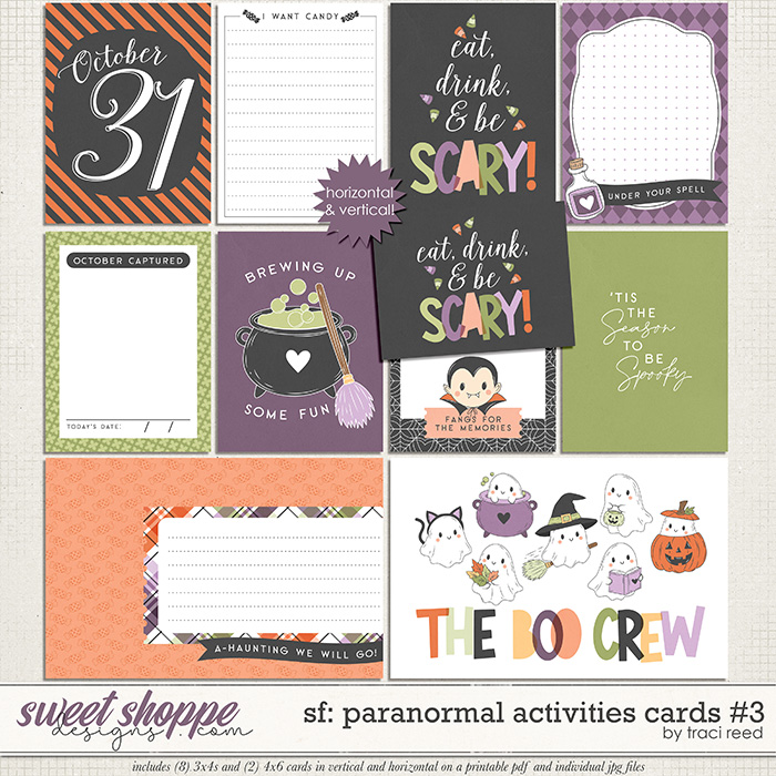 Story Foundations: Paranormal Activities Cards #3 by Traci Reed