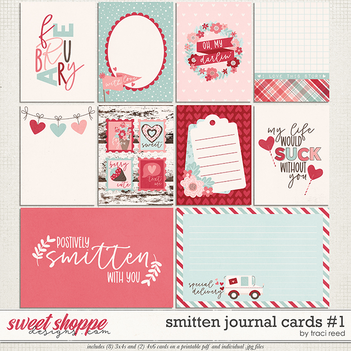Smitten Cards #1 by Traci Reed