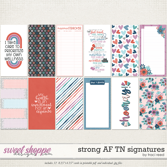 Strong AF TN Signatures by Traci Reed Strong AF TN Signatures by Traci Reed