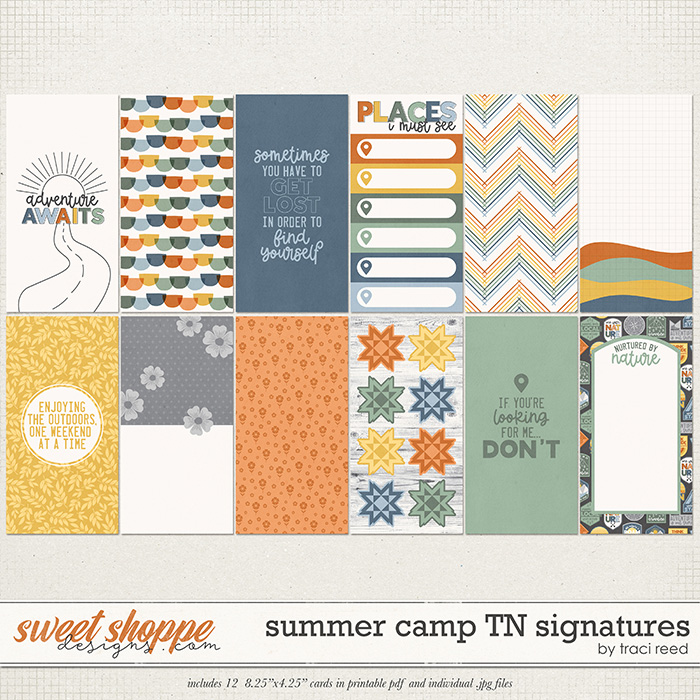 Summer Camp TN Signatures by Traci Reed