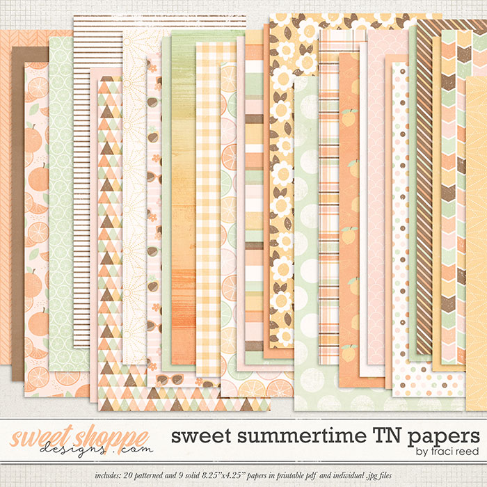 Sweet Summertime TN Papers by Traci Reed Sweet Summertime TN Papers by Traci Reed