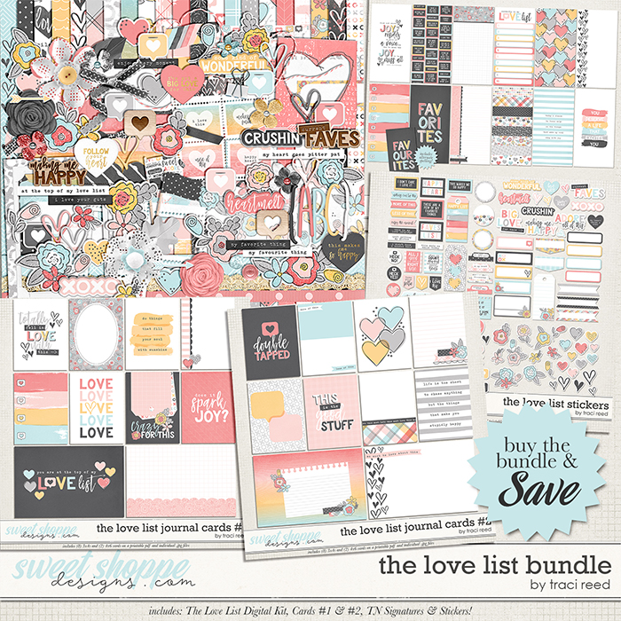 The Love List Bundle by Traci Reed