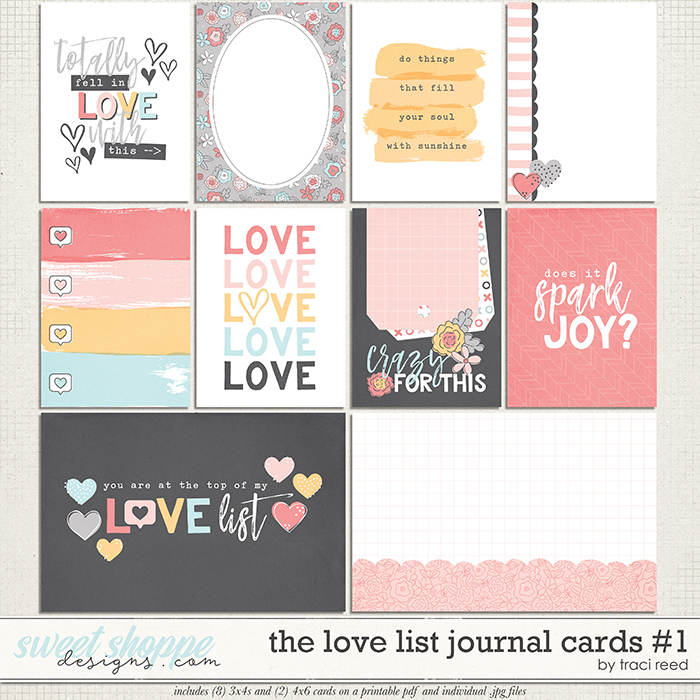 The Love List Cards #1 by Traci Reed