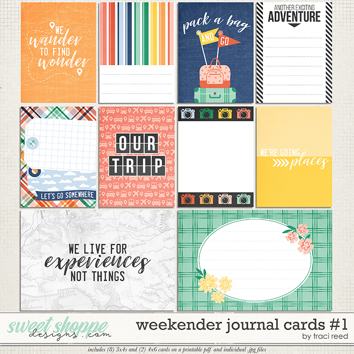 Weekender Cards #1 by Traci Reed Weekender Cards #1 by Traci Reed
